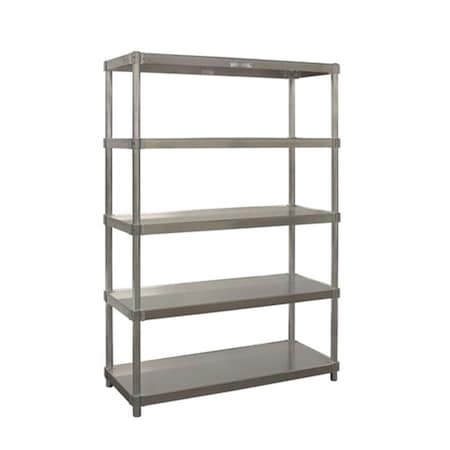 Prairie View Industries N187260-5 Complete 5 Tier Shelving Units- 72 x 18 x 60 in. A187260-5